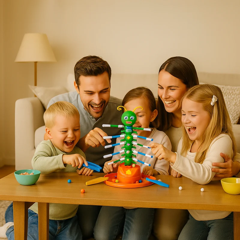 Dansende Kålorm: Sjovt Balancespil for Hele Familien