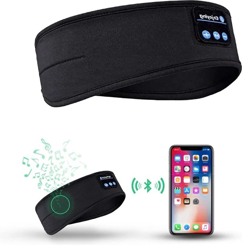 Trådløst Søvnbånd med Bluetooth for Dybere Søvn og Afslapning