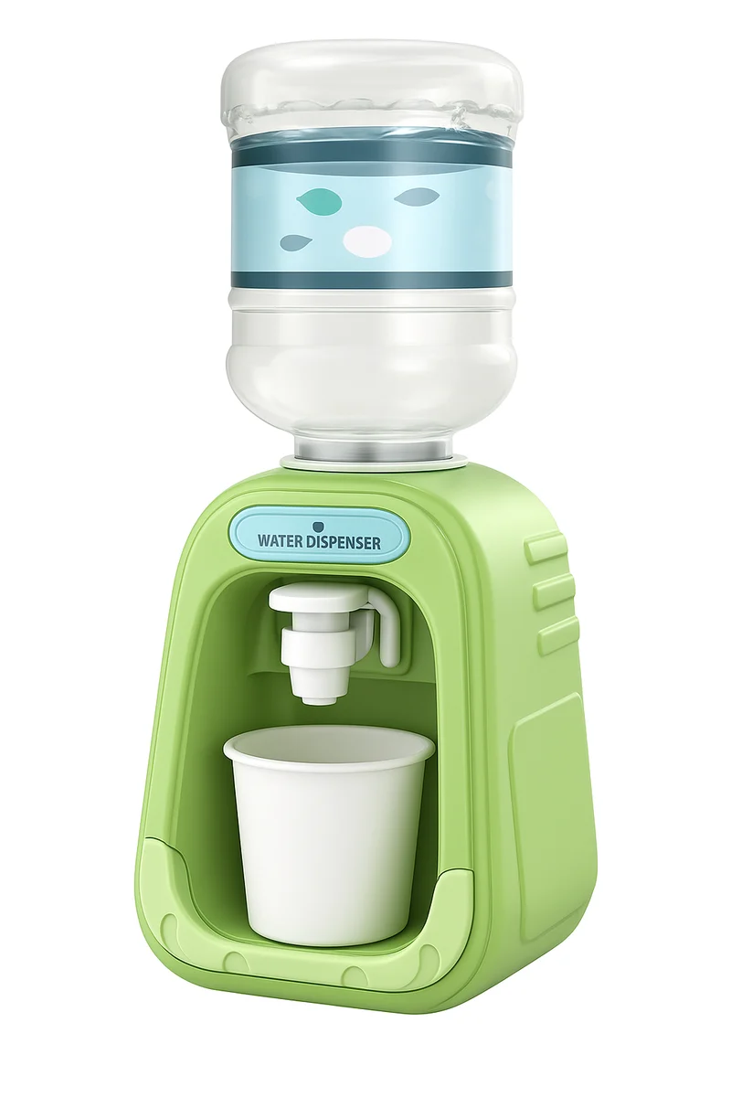 Sjov Børnevanddispenser med Tegneserie Design – Lær & Leg
