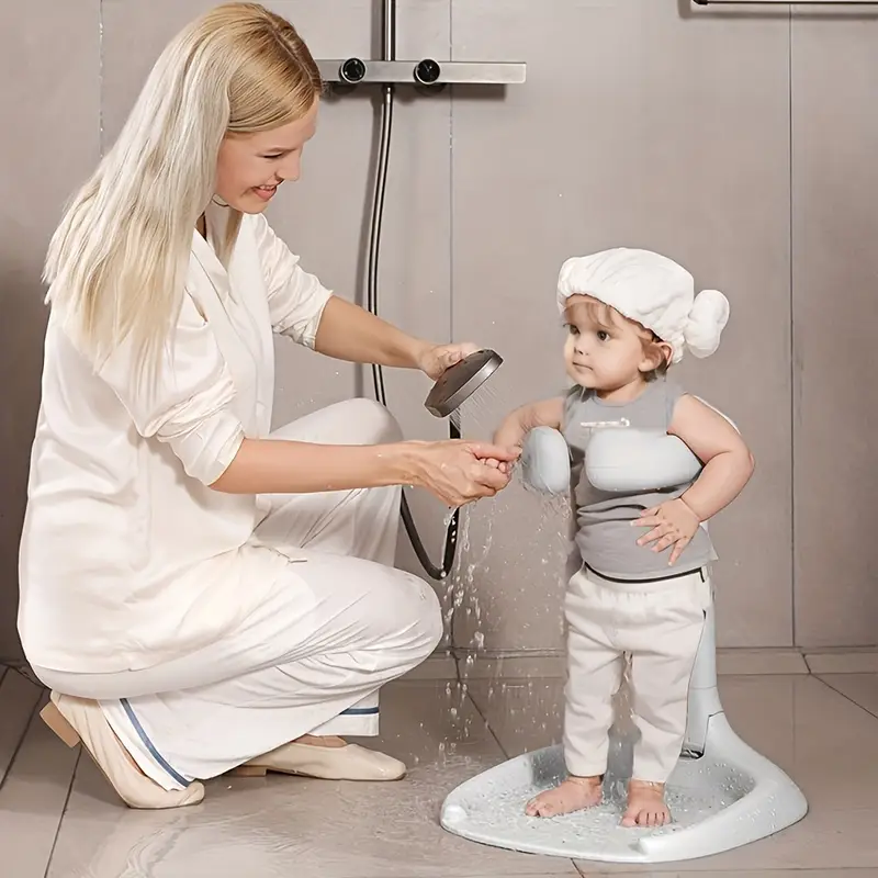 Ergonomisk Baby Badestativ – Sikker og Nem Badetid