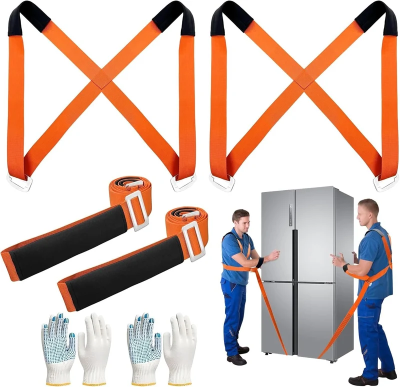 Ergonomiske Flyttestropper – Skån Ryggen & Løft Op til 180 kg