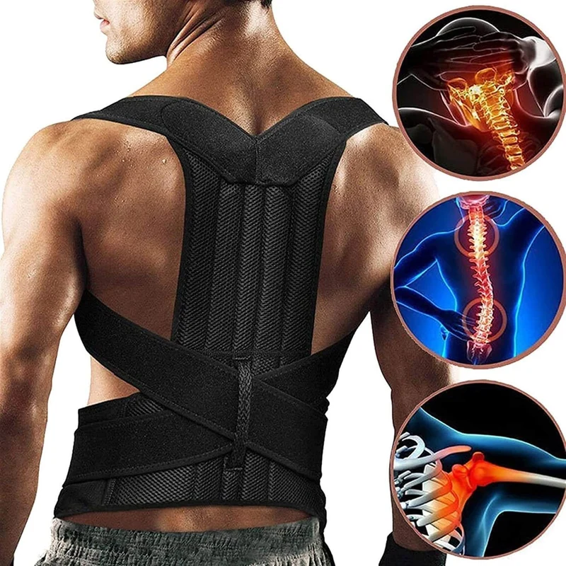 Ergonomisk Støttevest med Justerbare Stropper til Daglig Komfort