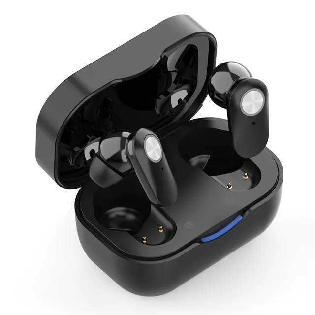 Diskrete genopladelige høreapparater med USB-opladeretui