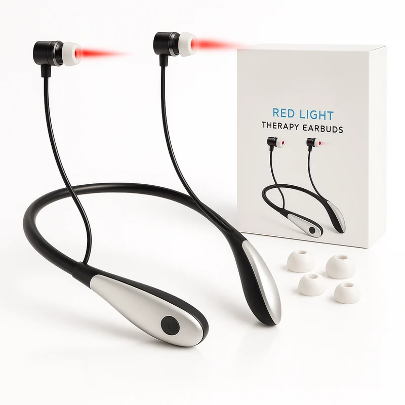 Rødt Lys Terapi Ørepropper til Tinnitus – Naturlig Lindring