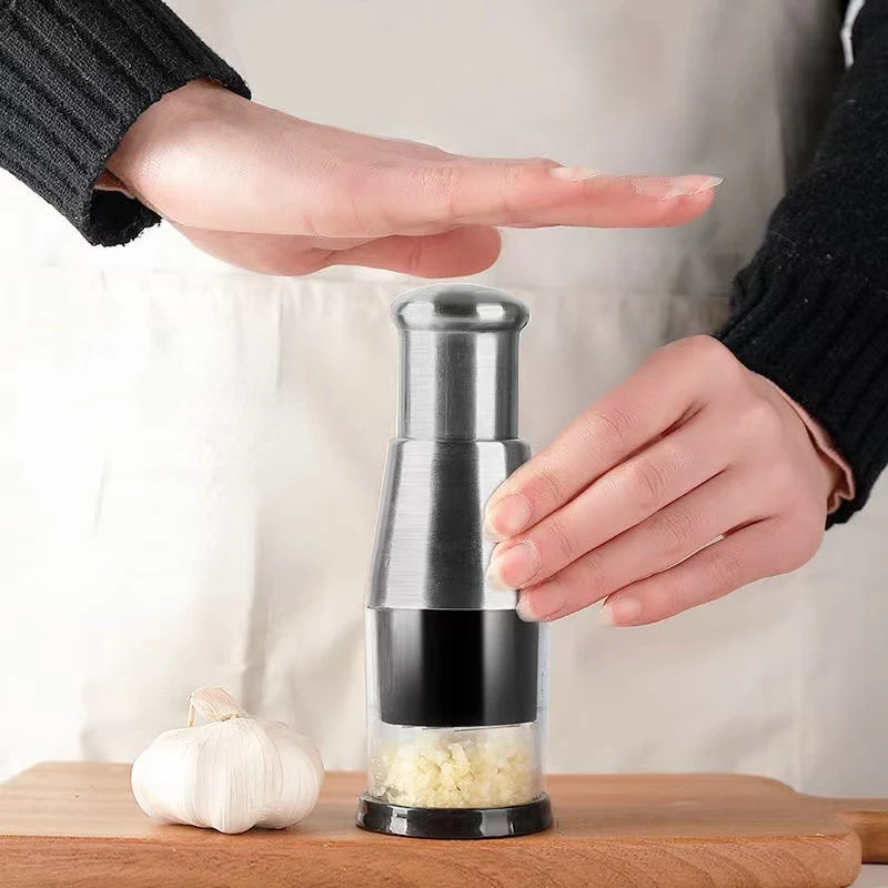 Kompakt Grøntsagshakker med Skarpe Klinger til Hurtig Madlavning