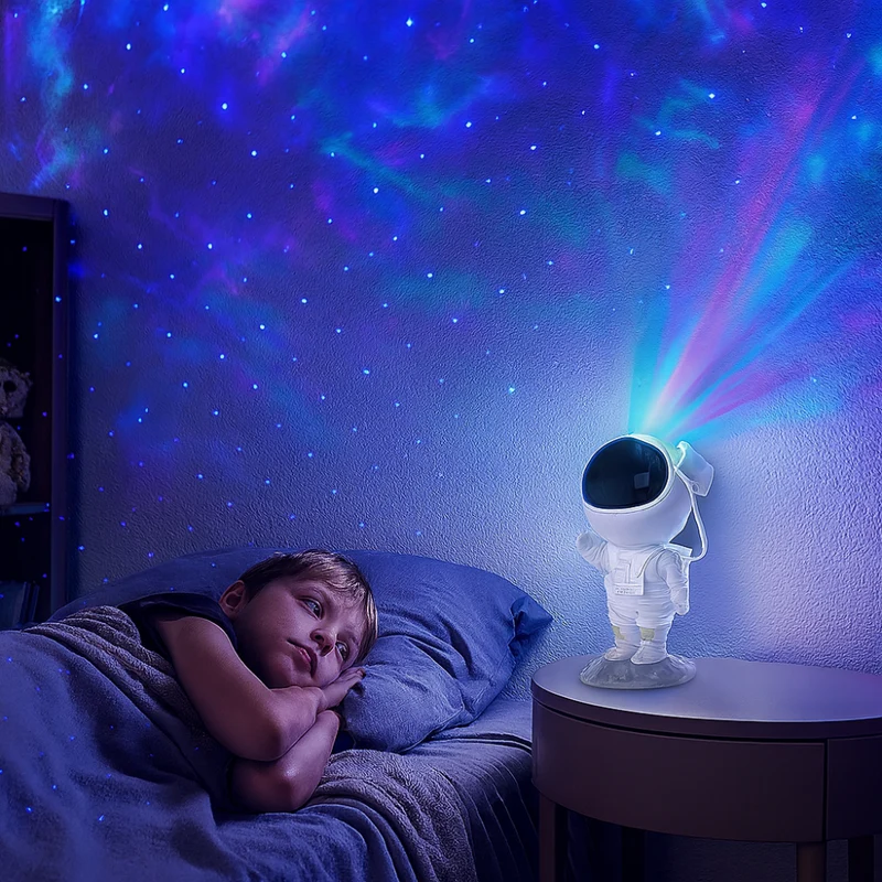 Astronaut Stjernehimmel Projektor - Magisk LED Lampe