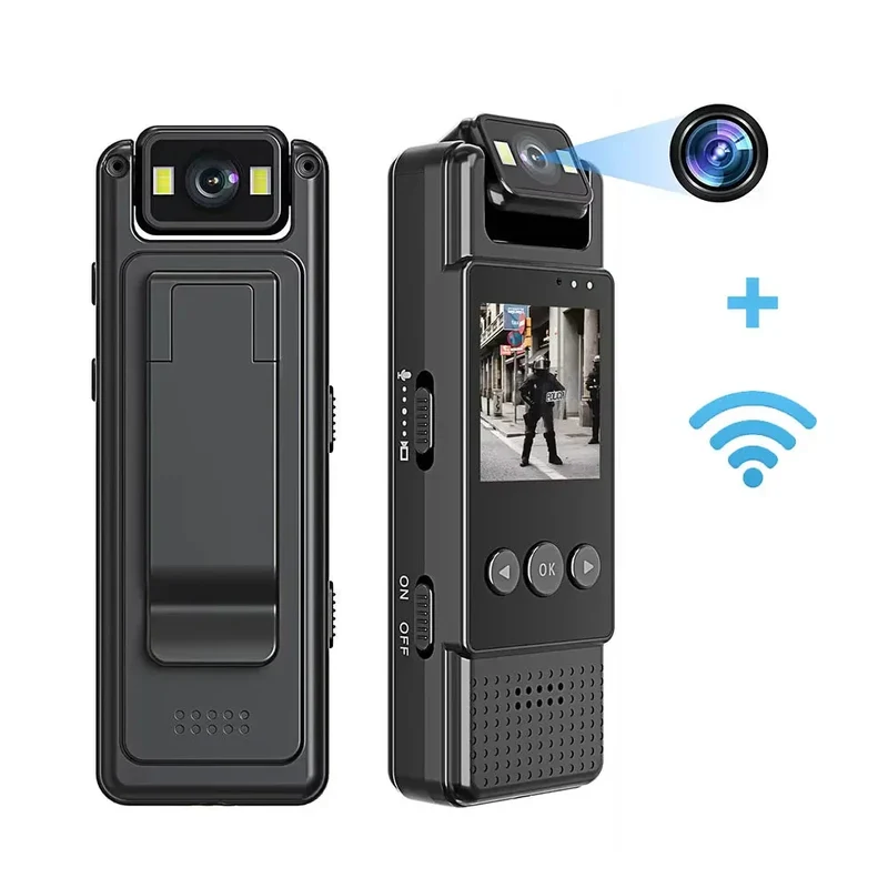 Bærbar Mini Kamera med WiFi og Nattesyn i 1080P HD
