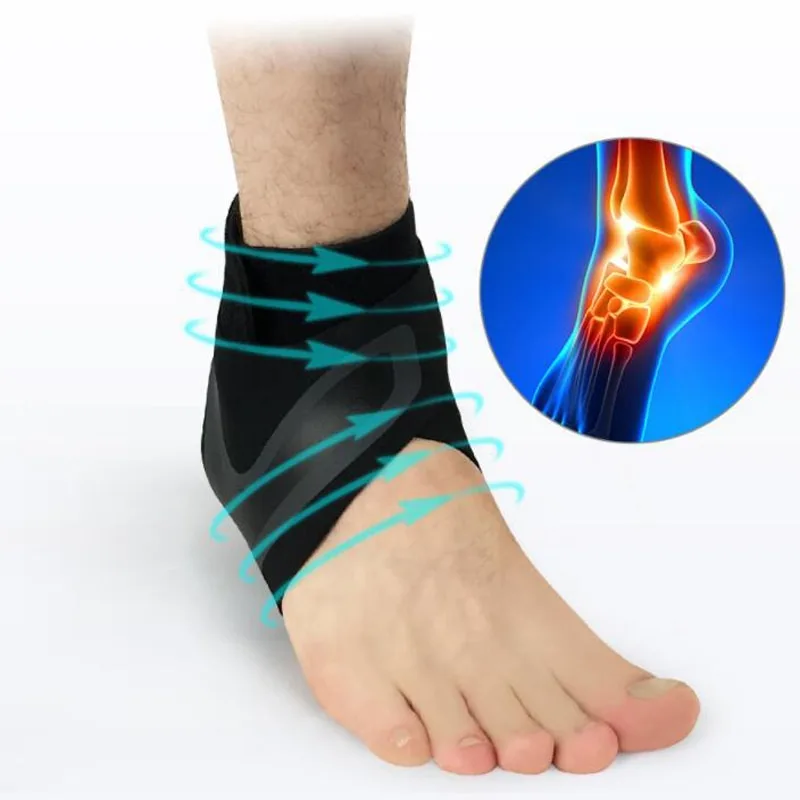 Justerbar Elastisk Ankelstøtte – Optimal Beskyttelse & Komfort