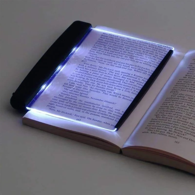 Bærbar læselampe med justerbart LED-lys og USB-opladning