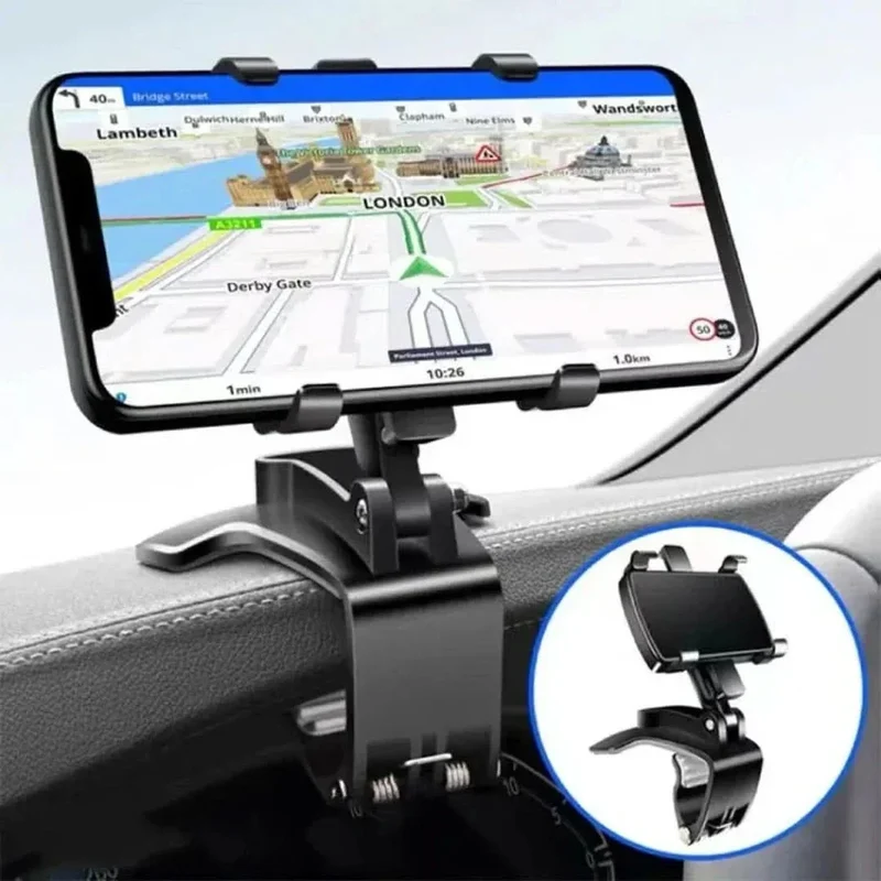 Robust og Justerbar Mobilholder til Bil – Optimal Sikkerhed