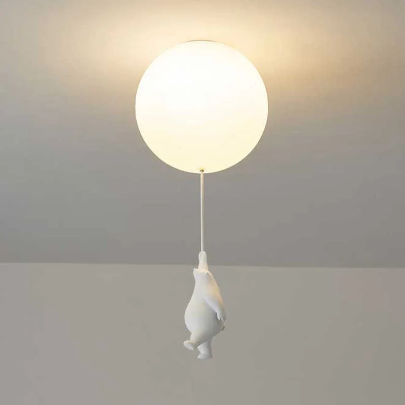 Moderne LED-plafondlampe med ballon-design - Stilfuld belysning