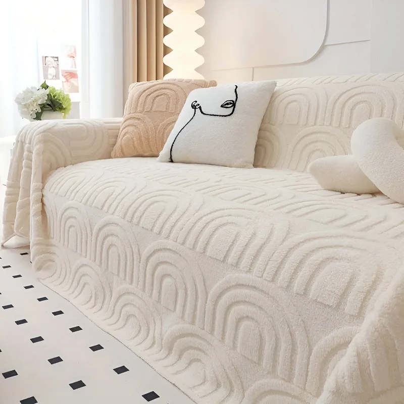 Luksuriøs Jacquard Sofabetræk – Nyt Liv til Dit Sofa