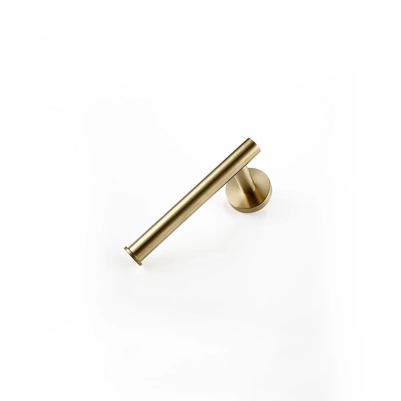 Elegant rund toiletpapirholder i rustfrit stål til badeværelset