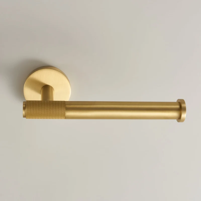Elegant Messing Toiletpapirholder med Moderne Design