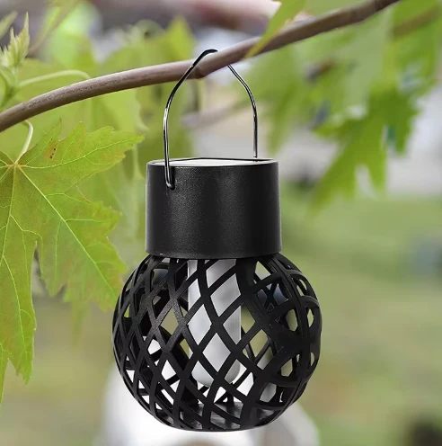 Solcelle LED Havelampe med Flammeeffekt – Stemningsfuldt Lys