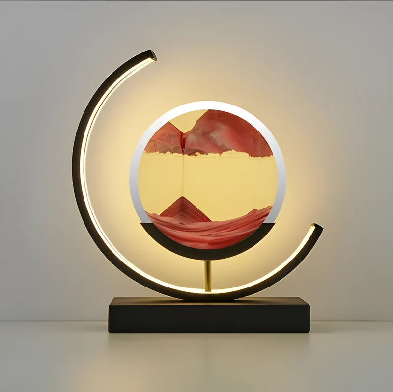 Sand Glow Bordlampe | Justerbar lys med app og fjernbetjening