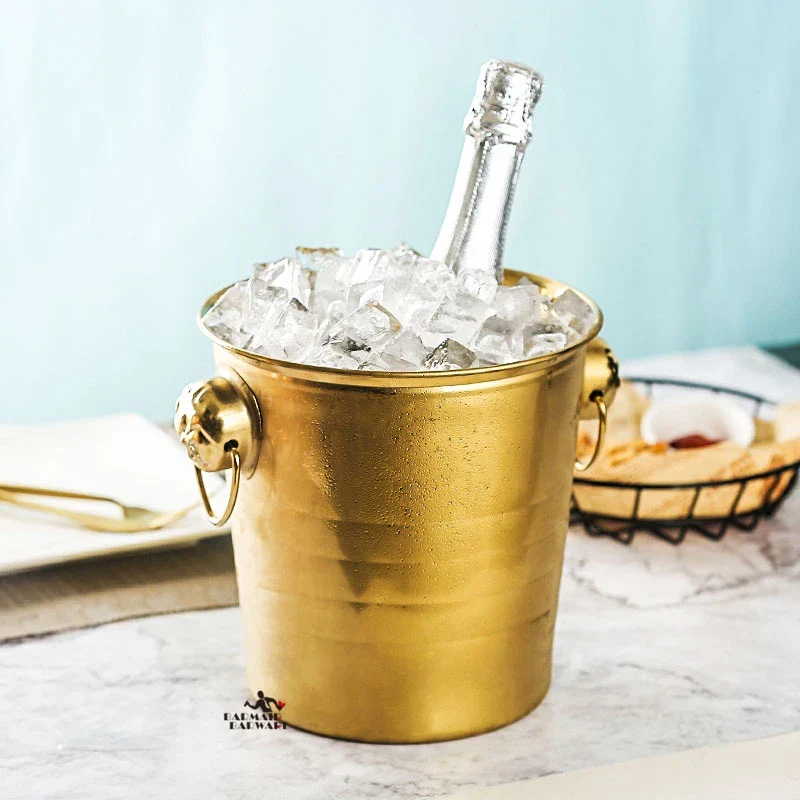 Stilfuld Tigerhoved Vinkøler i Rustfrit Stål - Holdbar & Elegant