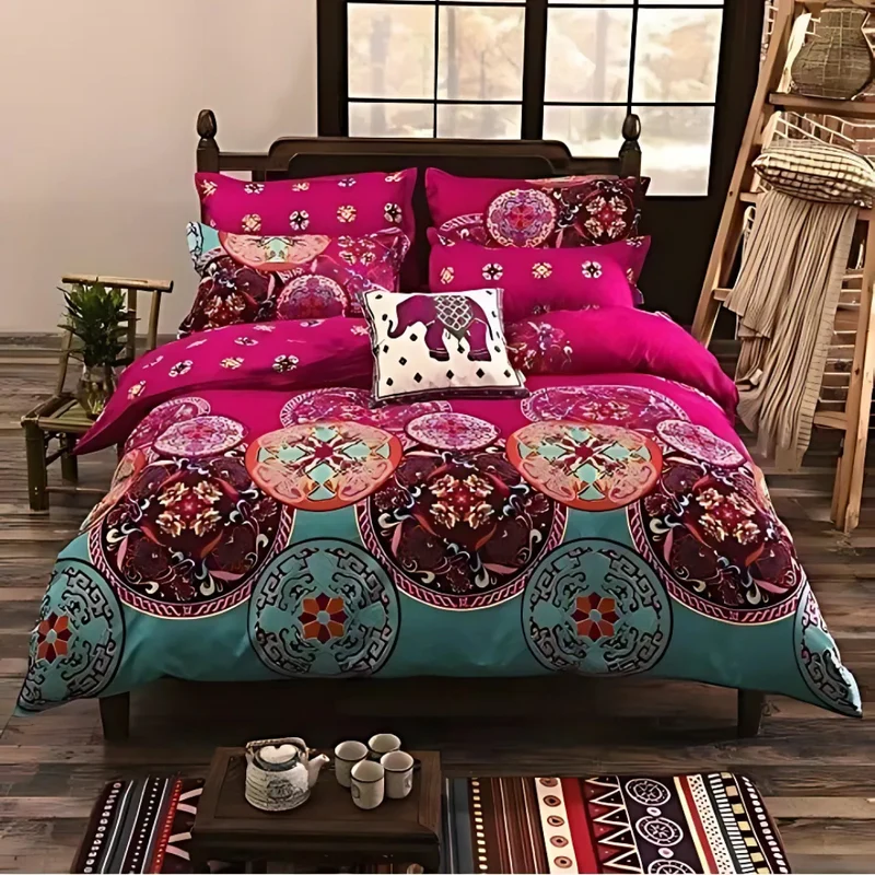 Elegant Sengetøjssæt 155x220 - Blødt og Åndbart Design