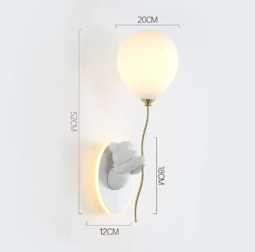 Unik Ballon Væglampe – Skab Hygge i Dit Hjem