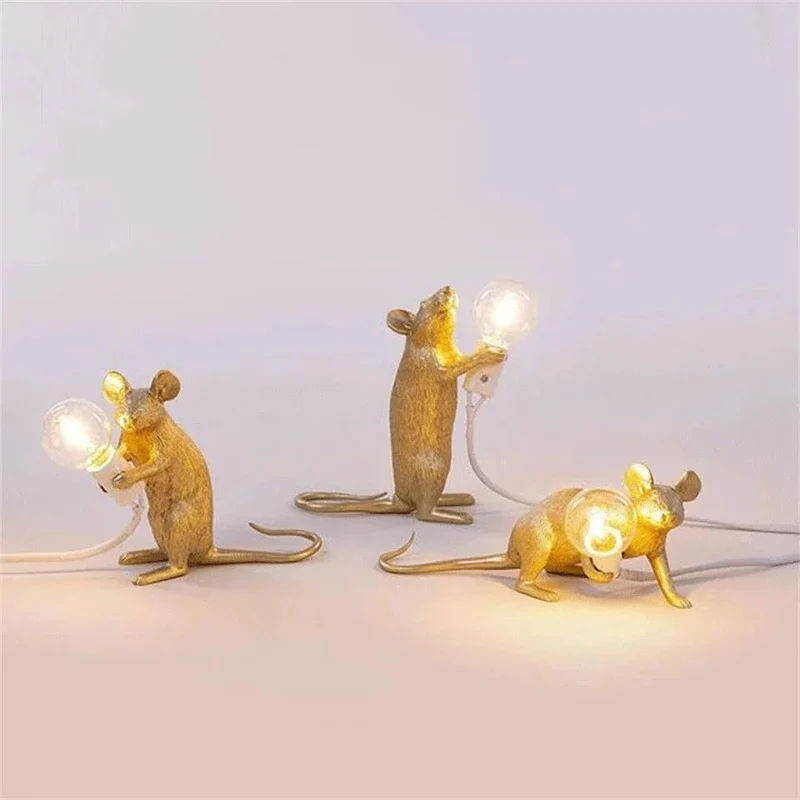 Charmerende Musebordlampe – Skab Hygge med Stil