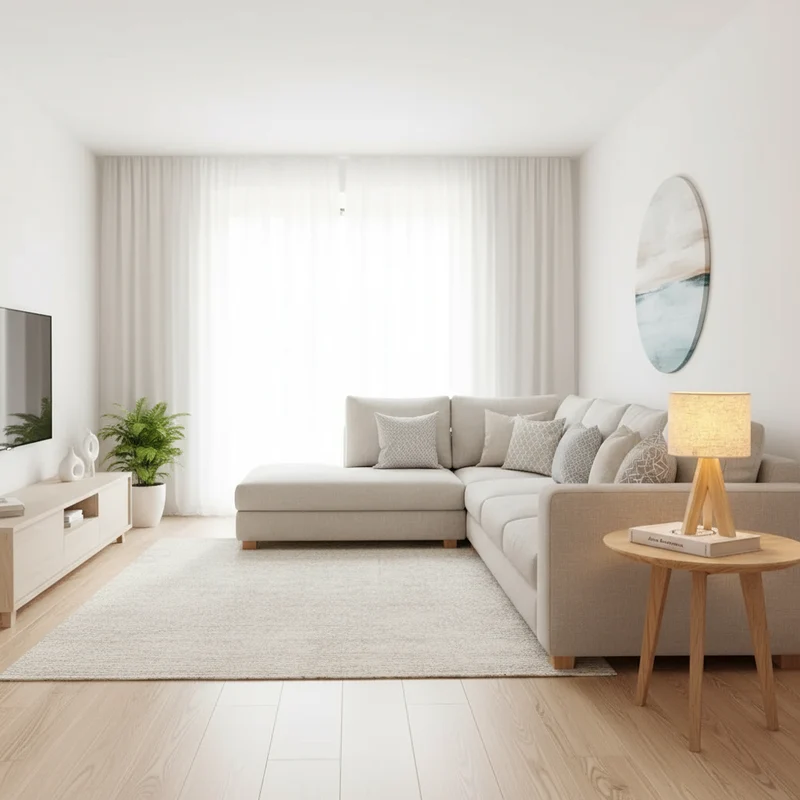 Elegant Bordlampe i Træ – Nordisk Minimalisme & Hygge