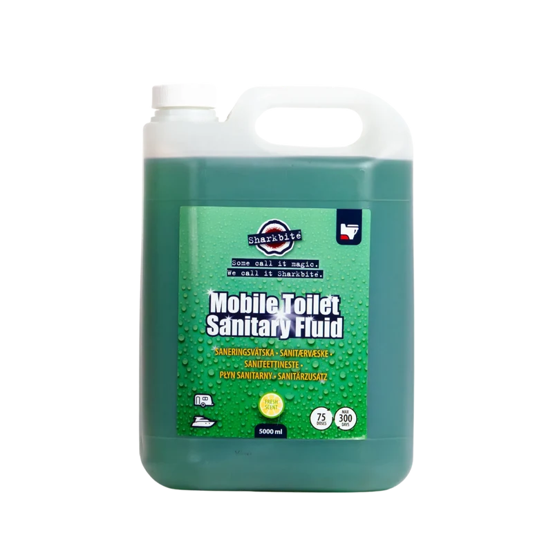 Sharkbite Mobile Toilet Sanitary Fluid Fresh Scent 5000ml