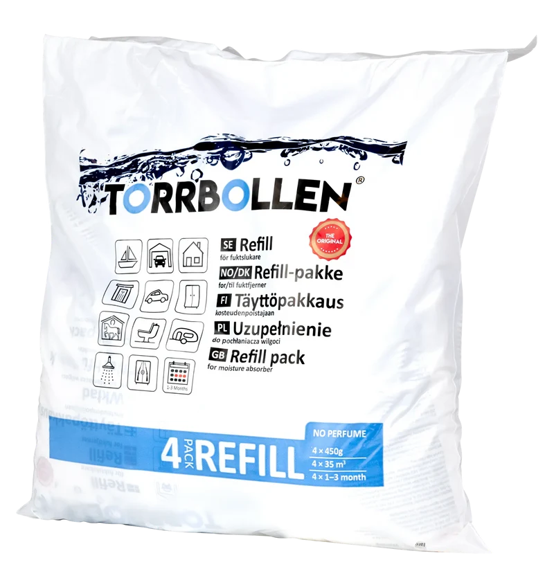 Torrbollen Refill Bag 4-pack
