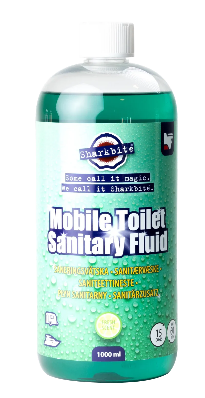 Sharkbite Mobile Toilet Sanitary Fluid Fresh Scent 1000ml
