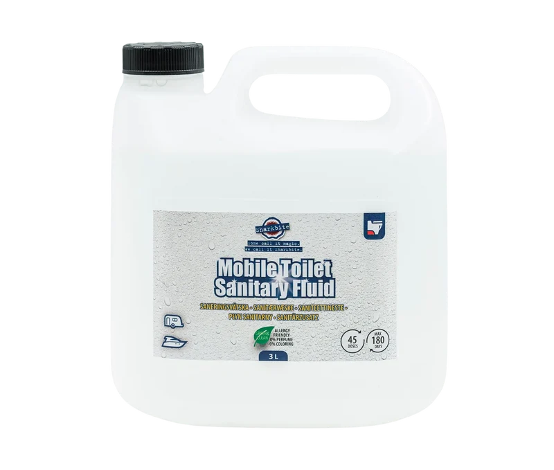Sharkbite Mobile Toilet Sanitary Fluid Allergy 3000ml