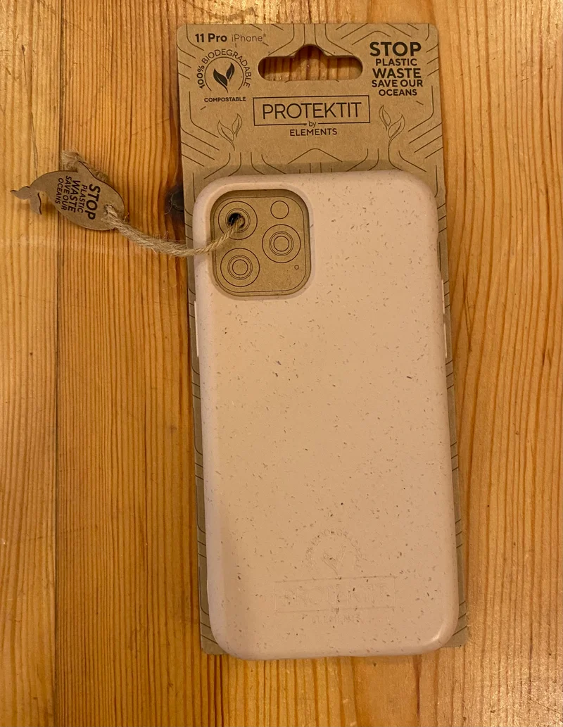 Elements Bio Case för Iphone 11 Pro - Sköldpaddsgrön