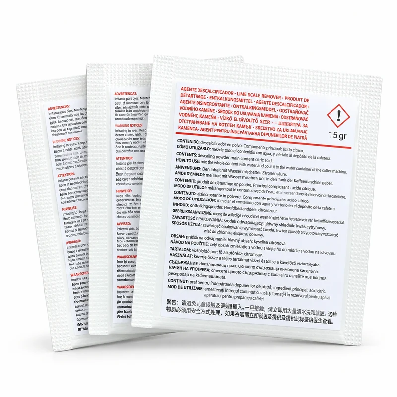 Avkalkningsmedel för Dreame Ecceluxe™ Slim helautomatisk espressomaskin – 3 × 15 g