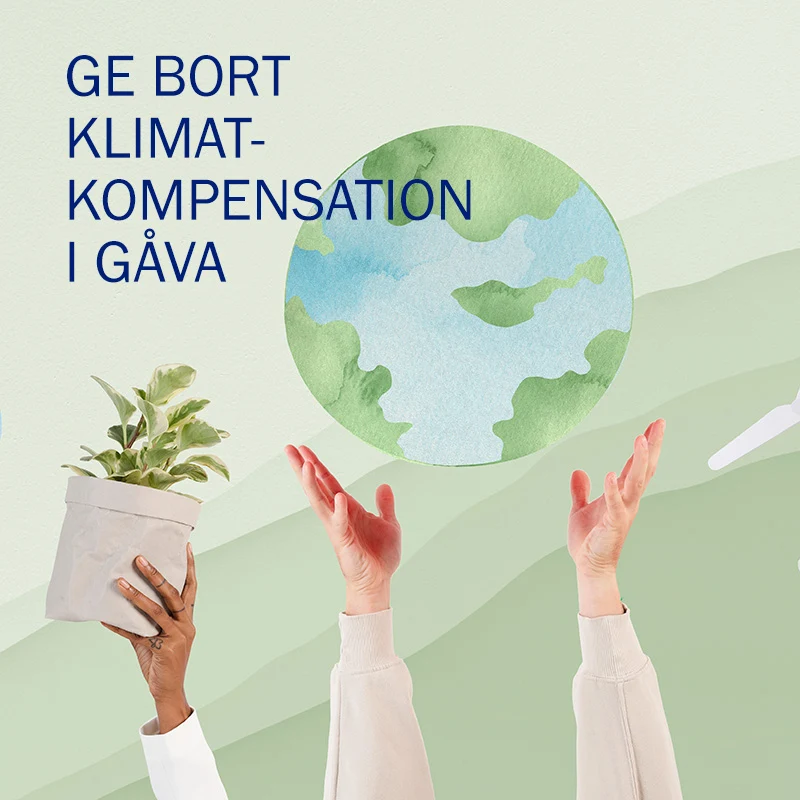 Klimatkompensation som gåva