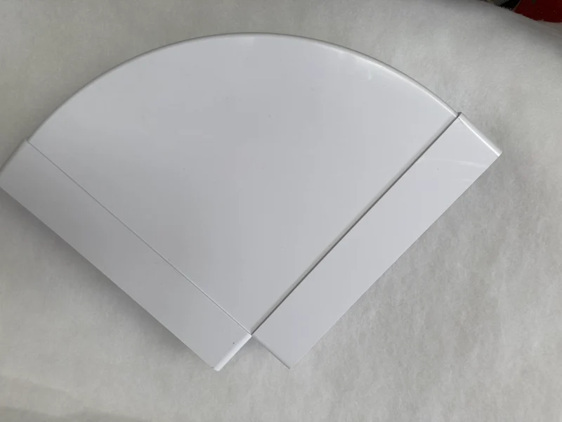 60*204 plastic duct hor. elbow