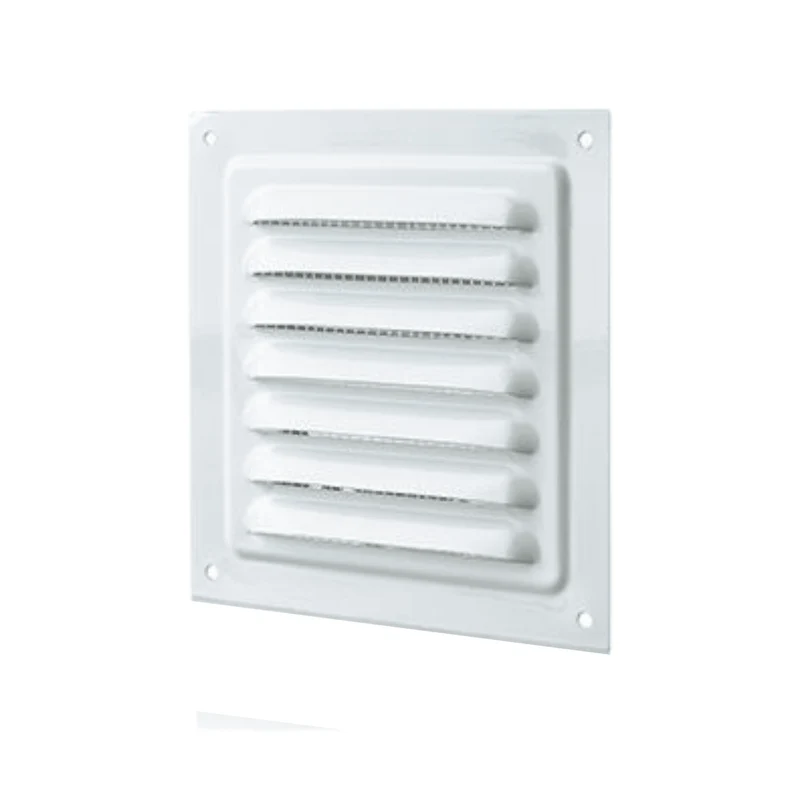 Vents MVMs White Metal Grilles - 2 Pack