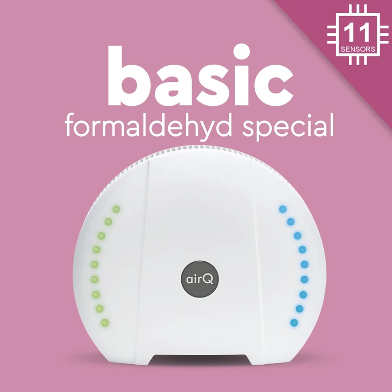 air-Q basic "formaldehyd special" | Luftanalysator (11 Sensoren)