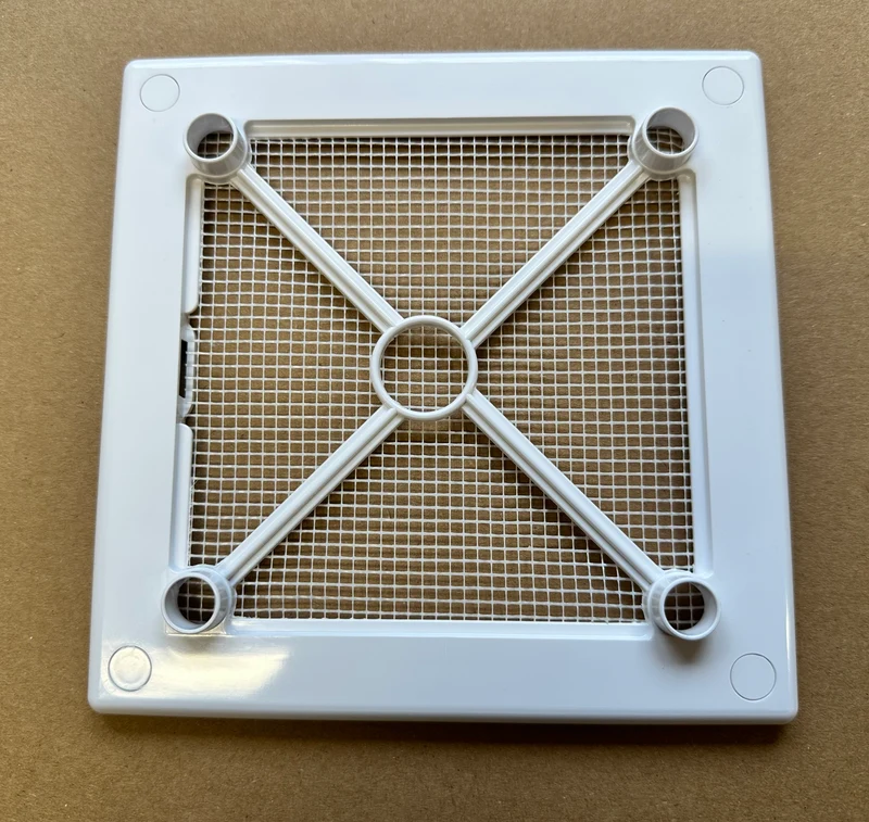 Decorative panel interior for air grill
