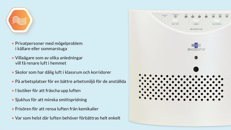 Biozone PR 90/10 Luftrenare