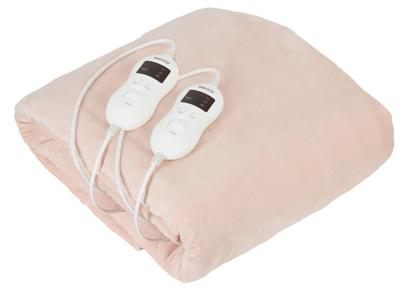 Värmefilt 160 x 150 cm, dubbel, med timer – 8 värmelägen (2 x 60W)
