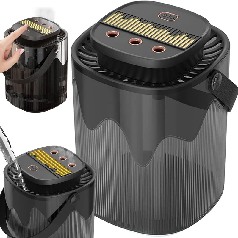 Luftfuktare & Aroma Diffuser – 3000 ml med RGB-ljus & USB