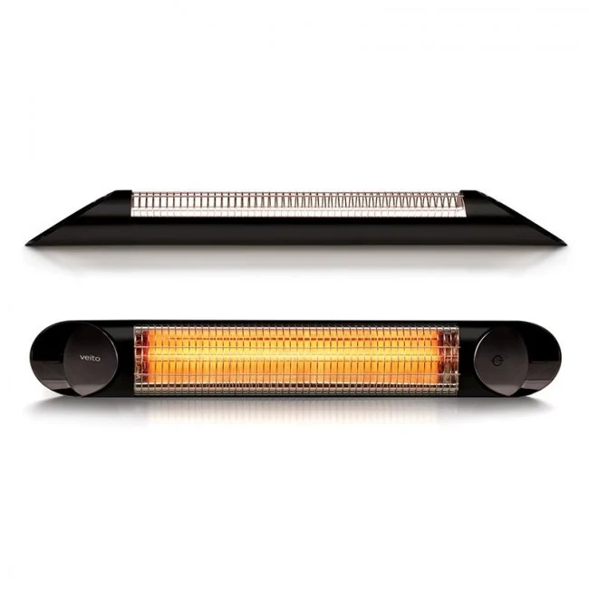 Veito Blade S infravärme svart 2,5 kW