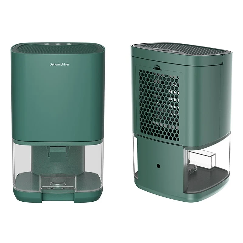 Mini Air Dehumidifier for Home with Water Tank, Compact Compressor Dehumidification
