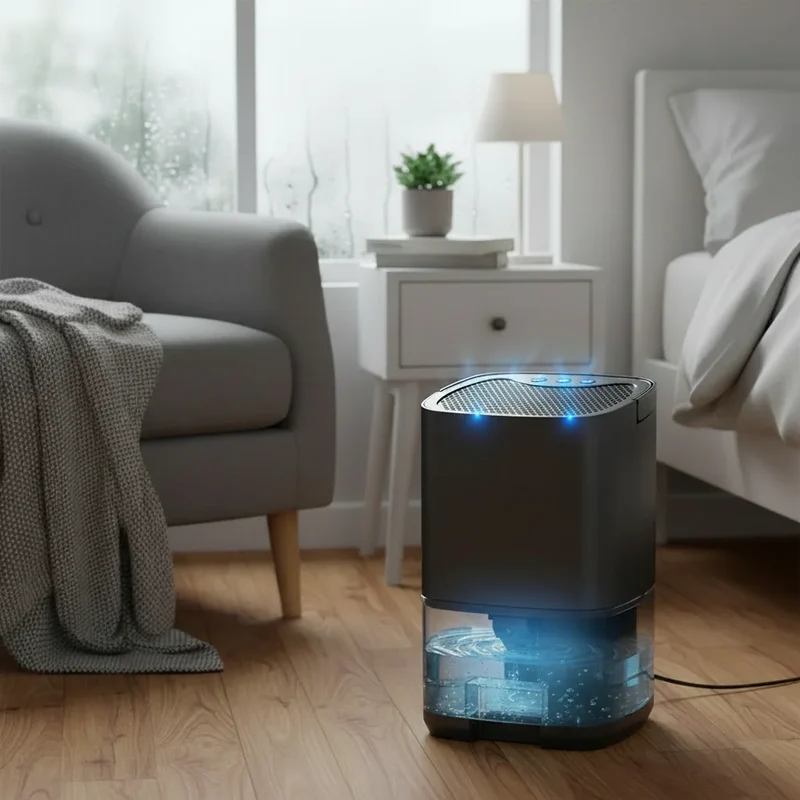 Compact Home Air Dehumidifier