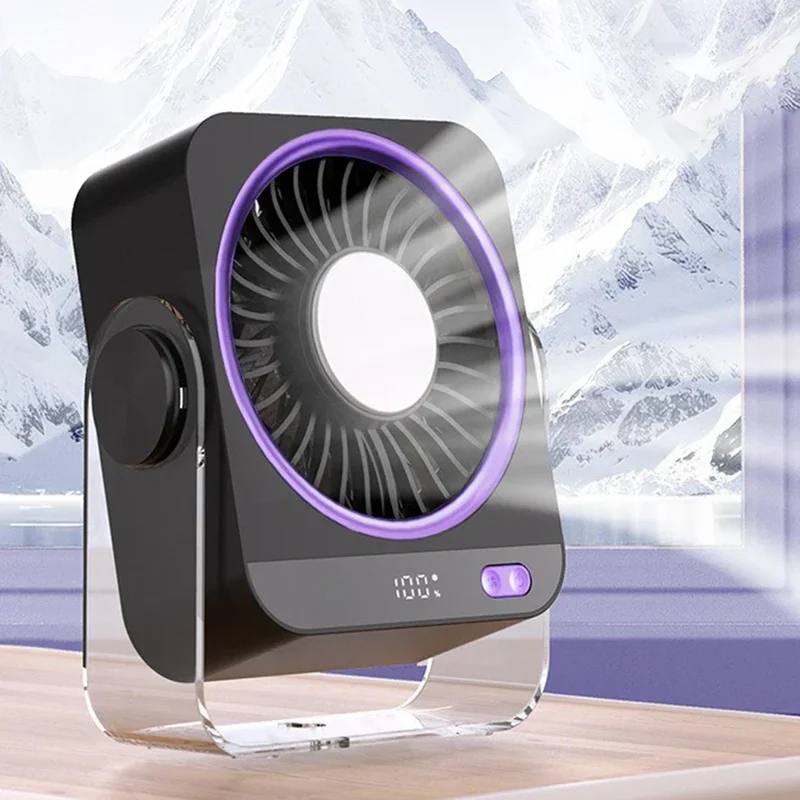 Portable Desk Fan with Battery