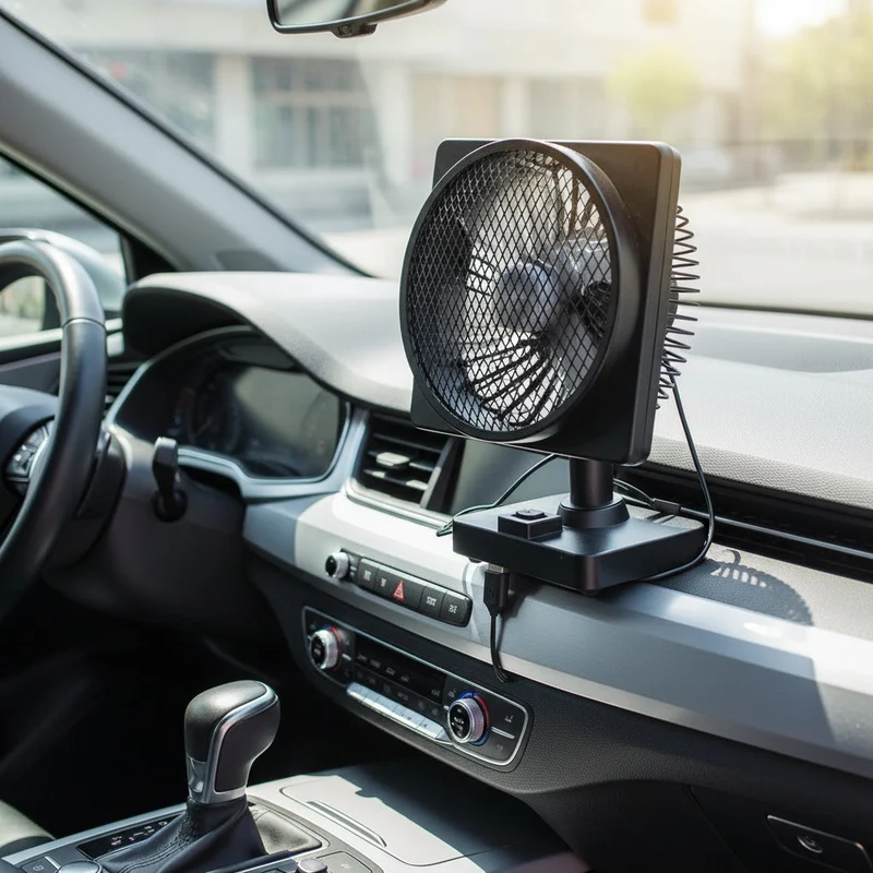 USB-Powered Car Fan