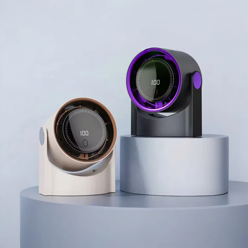 Compact USB Cooling Fan with Oscillating Airflow