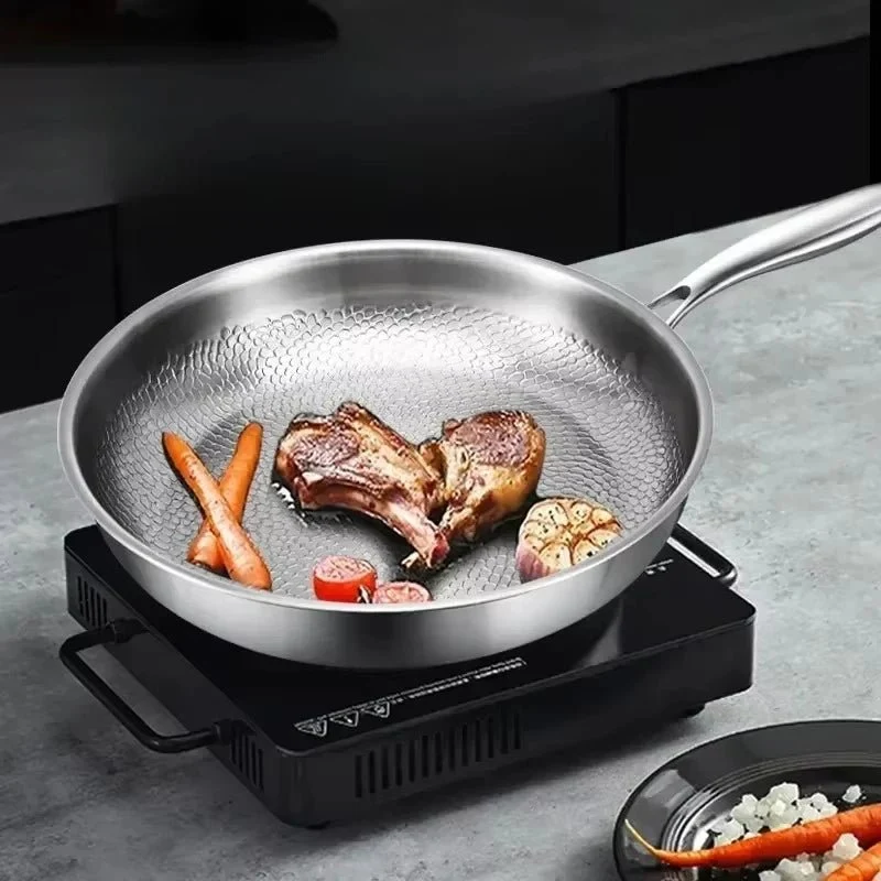 Easy-to-Clean Frying Pan Induction Base Non-Stick