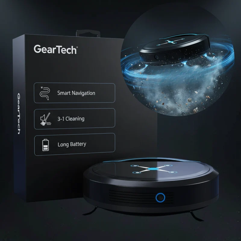 Multifunctional Smart Robot Vacuum and Mop