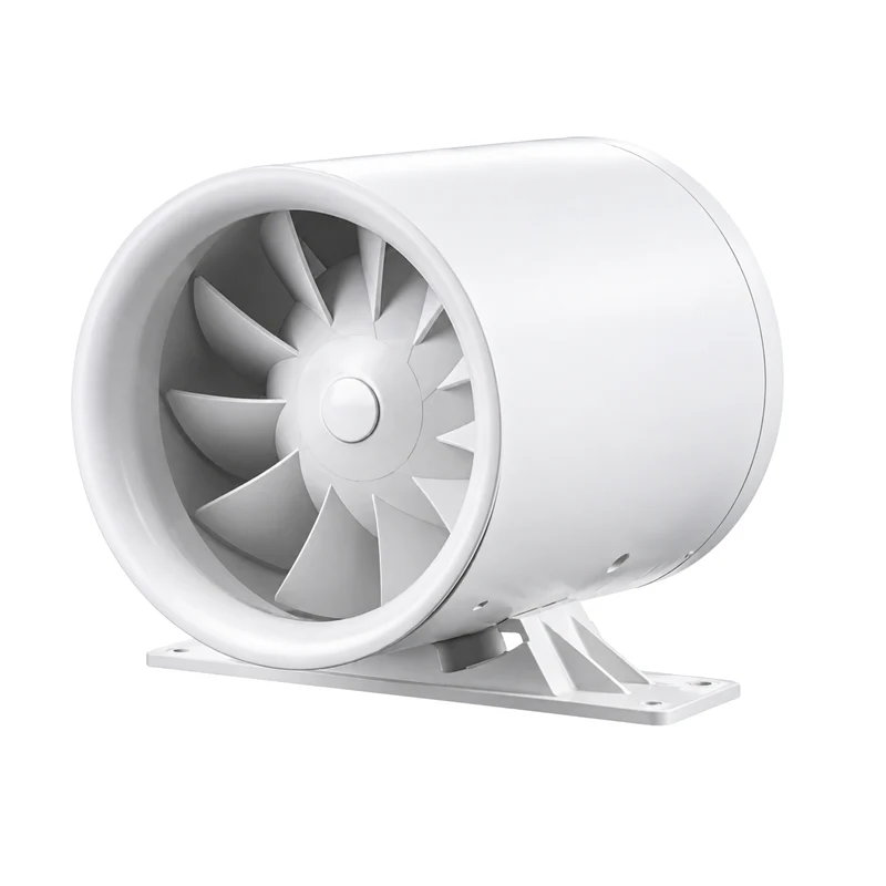 Vents Quietline 100-K R Duo 4-Inch 2-Speed Axial Inline Fan - 59 CFM