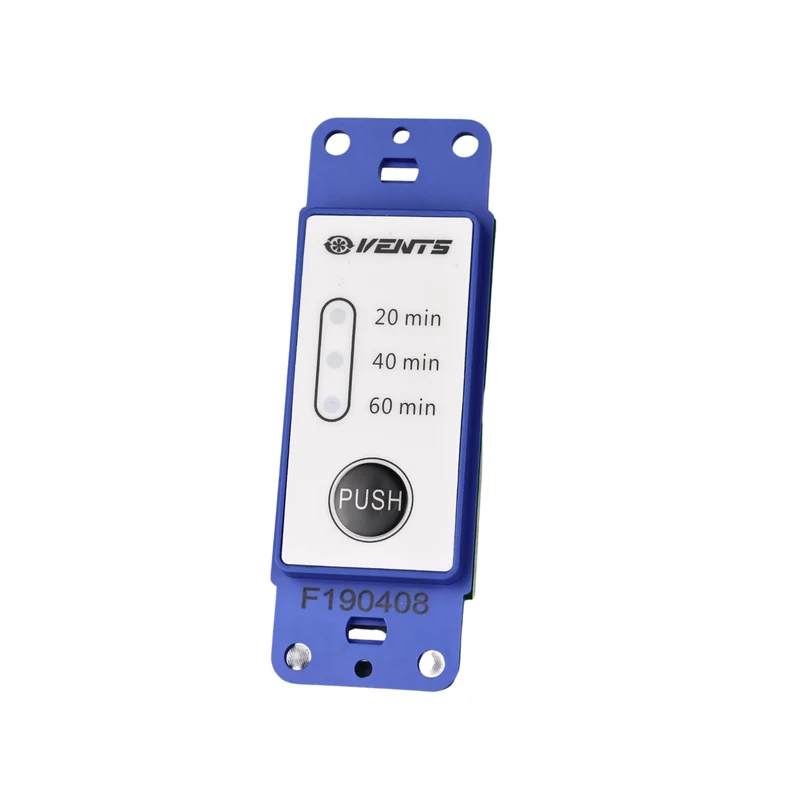 Vents A50 - 20/40/60 push button timer - Blue