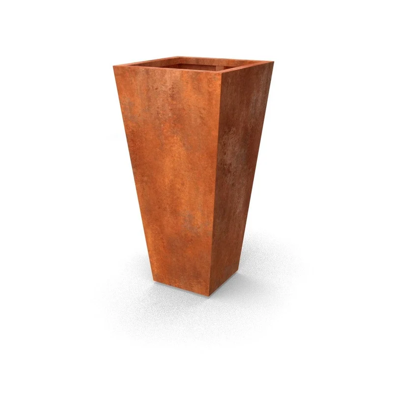 Geroba Blomlåda Vaso Corten 60x60x120cm